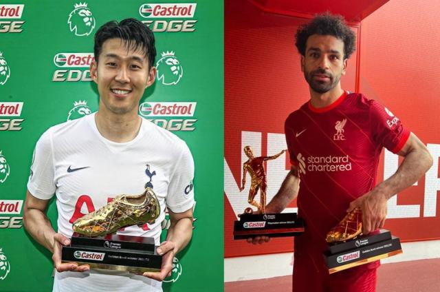 亚洲之光配埃及英豪！孙兴慜、萨拉赫分享英超金靴